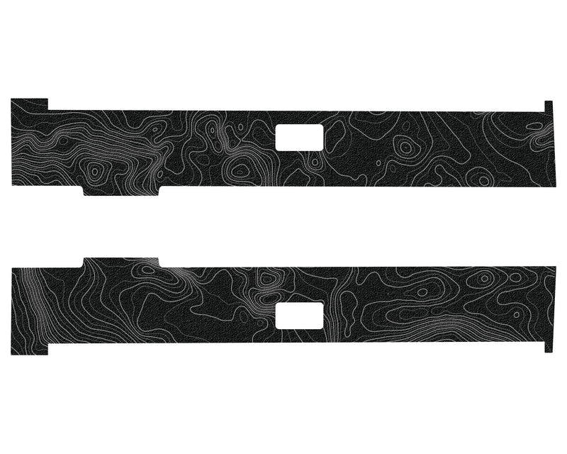 TUF-LINER Inner Bedside Overlays - 2024+ Toyota Tacoma (without Truck Bed Power Port)