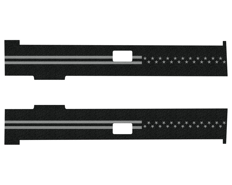 TUF-LINER Inner Bedside Overlays - 2024+ Toyota Tacoma (without Truck Bed Power Port)