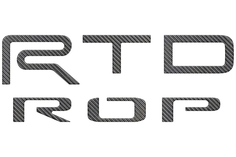 TRD Pro Tailgate Letter Inserts - 2024+ Tacoma TRD Pro