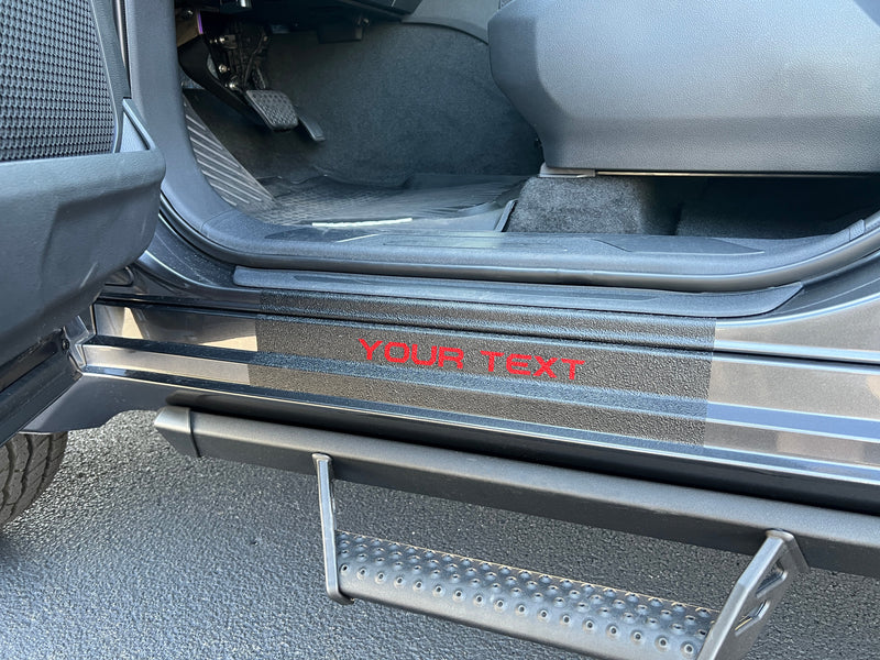 Door Sill Protection Overlays - 2022+ Sequoia