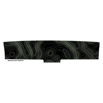 Topo Soft Top Bronco Panel Overlay - 2021+ Bronco Factory Soft Top