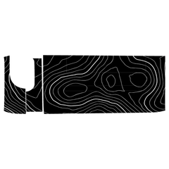 Topo 3 Piece Dash Kit (Printed Series) - 2021+ Bronco - StickerFab