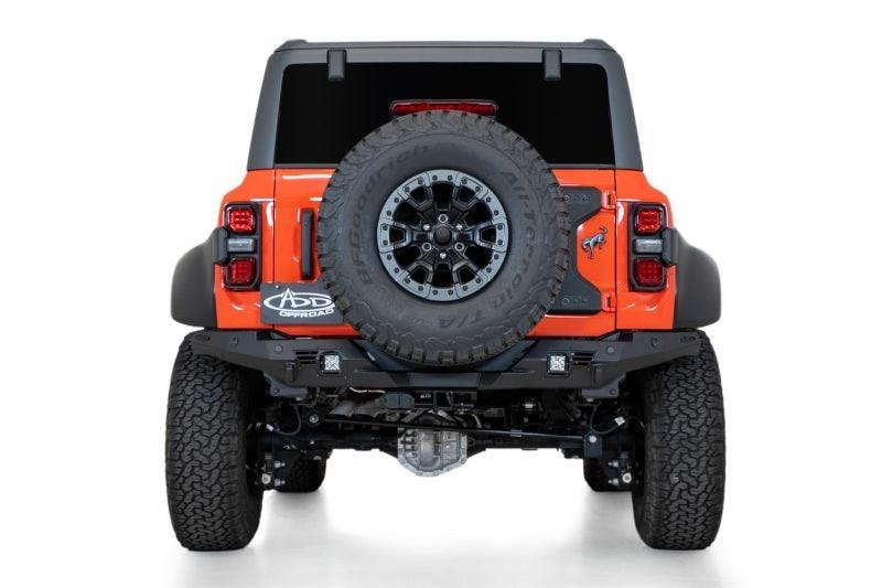 Adda Raptor Traps 2022+ Bronco Raptor ADD Raptor Bomber Rear Bumper | StickerFab