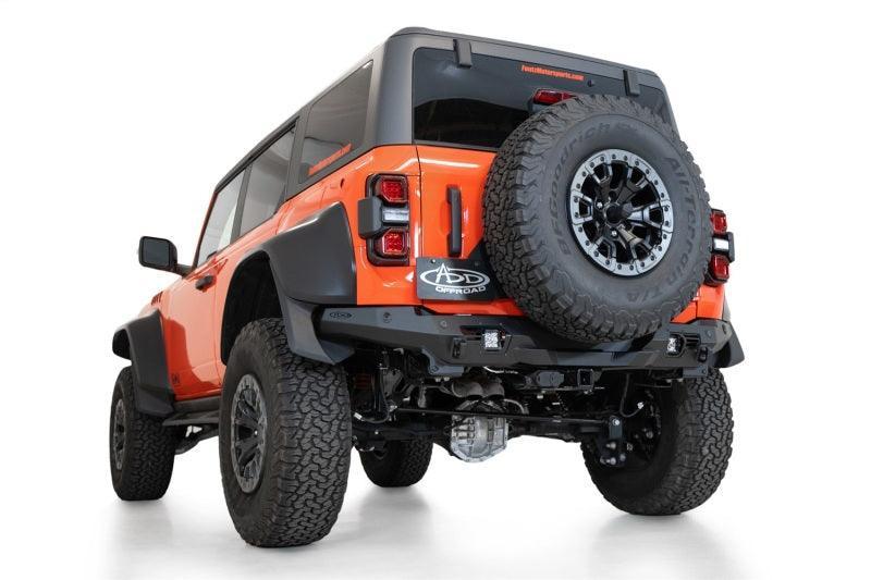 Adda Raptor Traps 2022+ Bronco Raptor ADD Raptor Bomber Rear Bumper | StickerFab