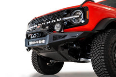 Addictive Desert Designs Rock Fighter Front Bumper Hammer Black - 2021+ Bronco - StickerFab