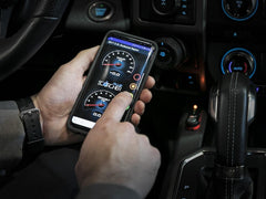 aFe Scorcher Blue Bluetooth Power Module (+HP, +TQ) - 21-22 Bronco 2.7L / 21-22 F-150 2.7L 3.5L - StickerFab
