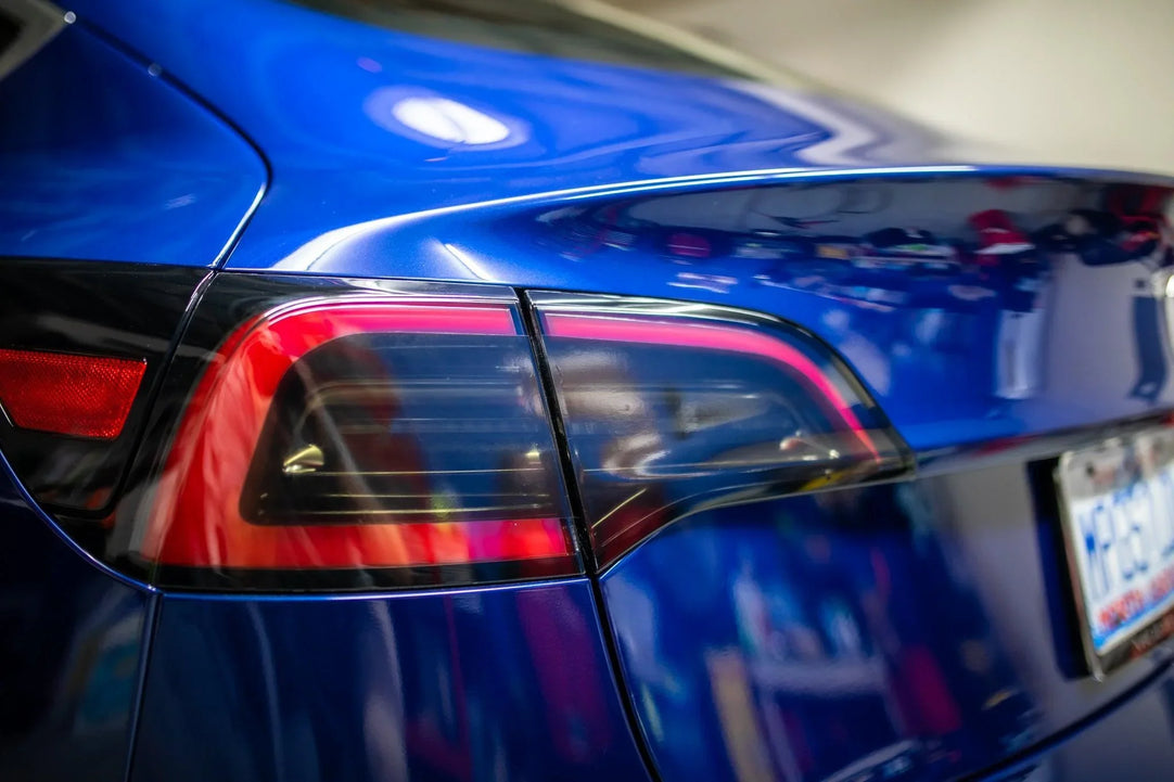 Aftermarket Taillight Overlays - 2017-2023 Tesla Model 3 / Model Y - StickerFab