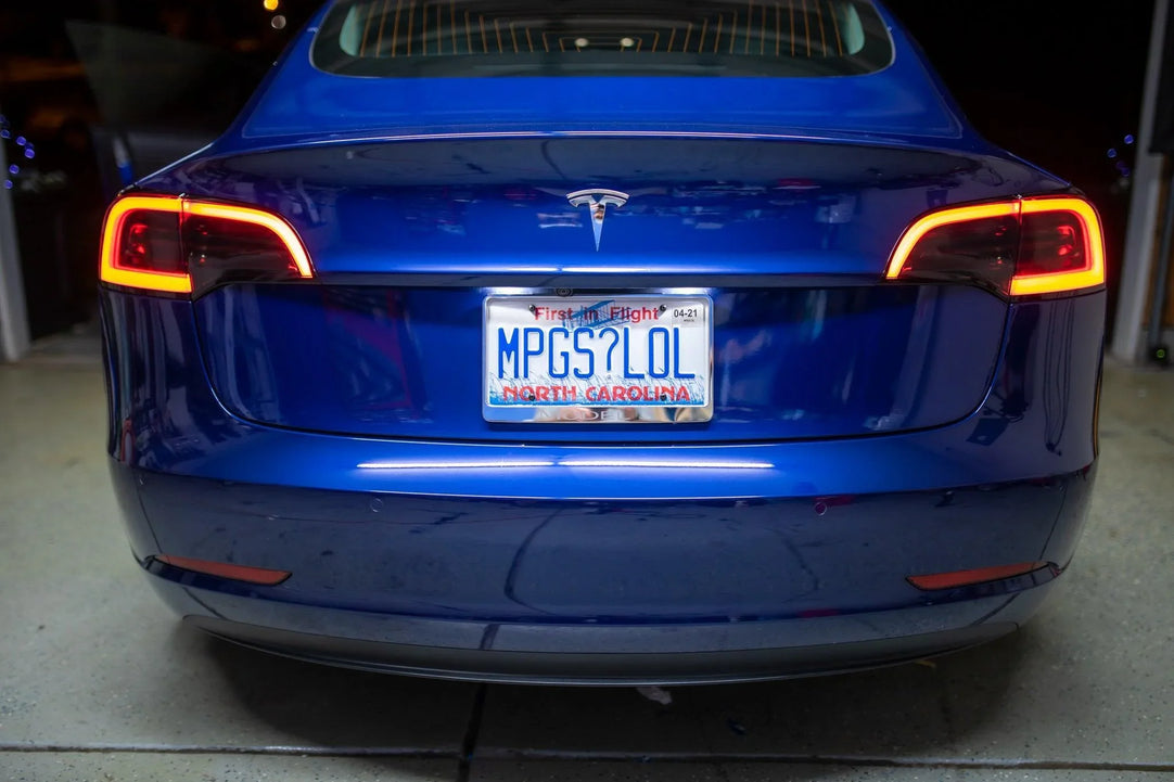 Aftermarket Taillight Overlays - 2017-2023 Tesla Model 3 / Model Y - StickerFab