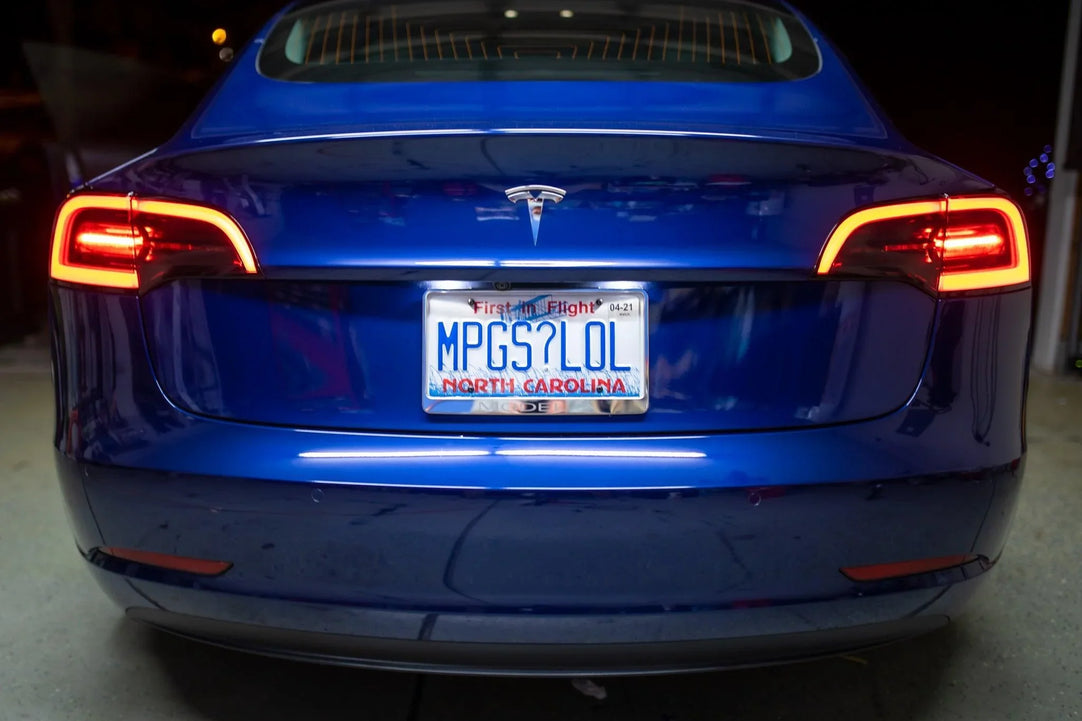 Aftermarket Taillight Overlays - 2017-2023 Tesla Model 3 / Model Y - StickerFab