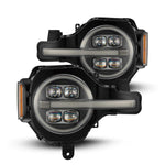 AlphaRex Nova Series Quad Projector LED Headlights - 2021+ Bronco - StickerFab