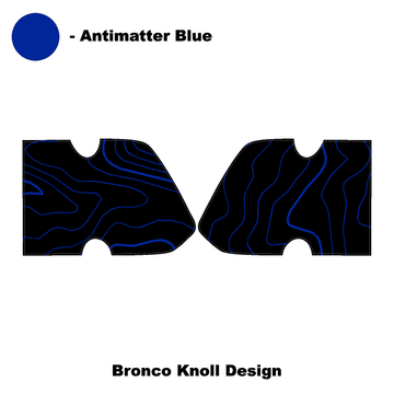 Interior Door Cup Protector Kit - 2021+ Bronco - StickerFab