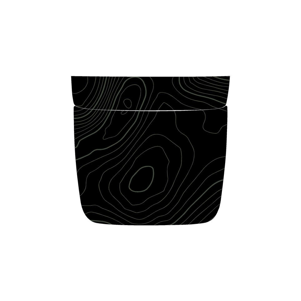 Topographic Rear Center Console Panel Protection - 2024+ Land Cruiser
