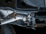 AWE Tuning 0FG Exhaust (No Tips) w/ Bash Guard - 2021+ Bronco 2.3L/2.7L - StickerFab