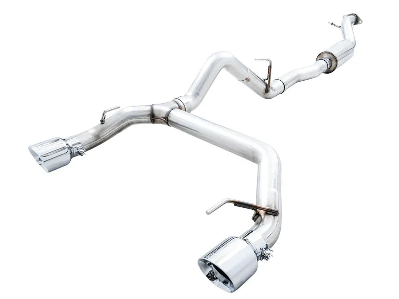 AWE Tuning 2021+ Ford Bronco 0FG Dual Rear Exit Exhaust w/4.5