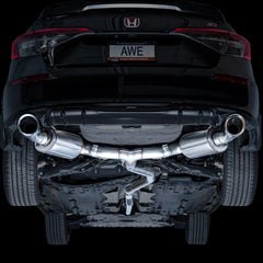 AWE Tuning FWD Touring Edition Catback Exhaust - 2023+ Integra 1.5L / Civic 1.5L - StickerFab