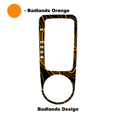 Topo Automatic Shifter Overlay (Printed Series) - 2021+ Bronco Automatic - StickerFab