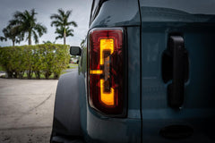Bigfoot aka Sasquatch in the Woods Tail Light Overlays - 2021+ Bronco - StickerFab