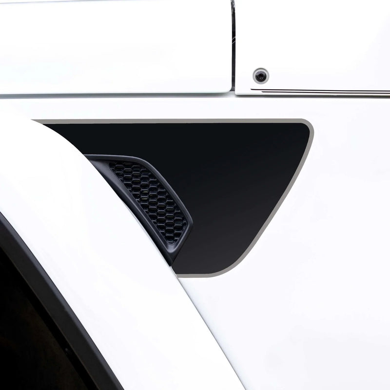 Premium Topographic Fender Vent Decal Set - 2018+ Wrangler / Gladiator