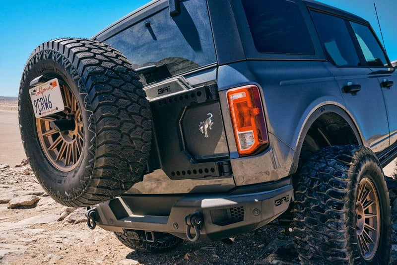 Body Armor Odyssey Rear Bumper - 2021+ Bronco | StickerFab