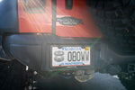"Braptor" License Plate Frame - Black, Pair - StickerFab