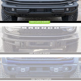 Baja Designs 6XL Linkable Bumper Light Kit - 2021+ Bronco (OE Plastic Bumper)