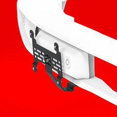 BuiltRight License Plate Relocation Bracket for OEM Standard Plastic Bumper - 2021+ Bronco - StickerFab