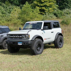 BuiltRight License Plate Relocation Bracket for OEM Standard Plastic Bumper - 2021+ Bronco - StickerFab