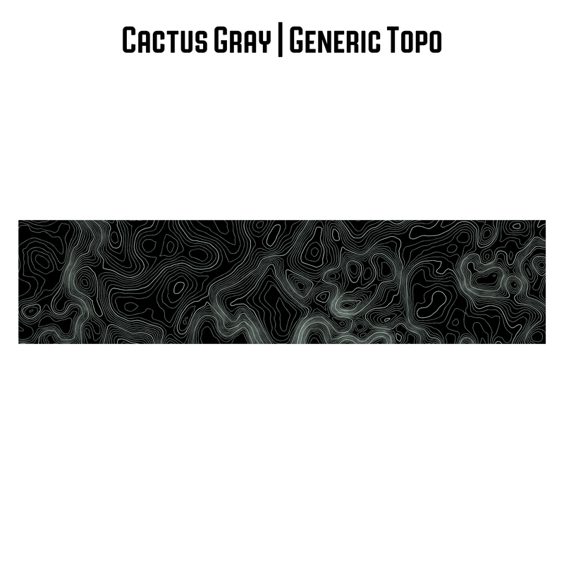 Topographic Map Premium Print Vinyl Rolls (3' or 6') - Matte Finish ...