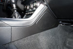 Center Console Side Trim Protector 3D Carbon Overlays - 2022 BRZ / GR86 - StickerFab