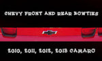 Chevy Cararo Bowtie Vinyl Insert - 2010-2013 Camaro - StickerFab