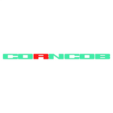 CORNCOB Large Glow in the Dark Large Overlay Letters (Photoluminescent Series Vinyl) - Universal - StickerFab