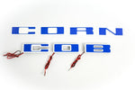 CORNCOB Large Glow in the Dark Large Overlay Letters (Photoluminescent Series Vinyl) - Universal - StickerFab