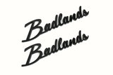 Cursive Fender Emblems (Badlands, Moab, Texas, etc) - Universal