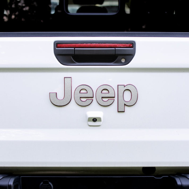 JEEP Gladiator Emblem Overlay Decal Set | Solid Colors - 2020+ Gladiator JT