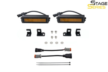 Diode Dynamics SS6 LED Stage Series Fog Light Kit - 2024+ Tacoma / 4Runner