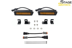 Diode Dynamics SS6 LED Stage Series Fog Light Kit - 2024+ Tacoma / 4Runner