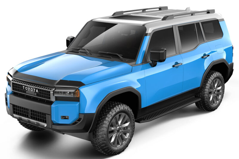 Husky Liners Aeroskin Hood Deflector (Smoked) - 2024+ Land Cruiser