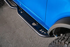 DV8 Offroad OE Plus Series Side Steps - 2021+ Bronco 4 Door - StickerFab