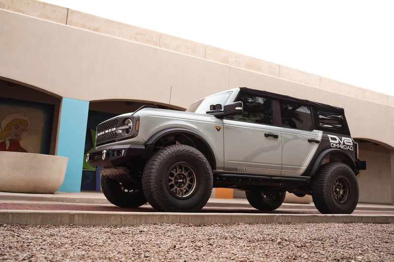 DV8 Offroad OE Plus Series Side Steps - 2021+ Bronco 4 Door - StickerFab