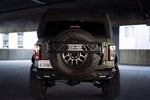 DV8 Offroad Spare Tire Guard and Accessory Mount - 2021+ Bronco (Non-Raptor) - StickerFab