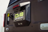 DV8 Spare Tire Delete / Rear License Relocation Bracket - 2021+ Bronco (Non Raptor) - StickerFab