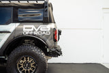 DV8 Spare Tire Delete / Rear License Relocation Bracket - 2021+ Bronco (Non Raptor) - StickerFab