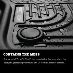 Husky Liners Weatherbeater Black Floor Liners - 2024+ Land Cruiser / GX 550