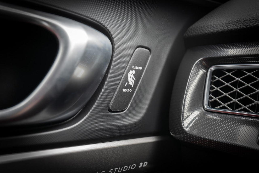 Ejecto Seato Blank Button Covers - 2023+ Acura Integra - StickerFab