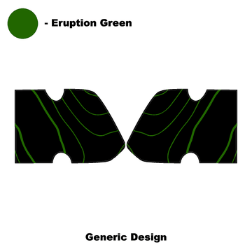 Interior Door Cup Protector Kit - 2021+ Bronco - StickerFab
