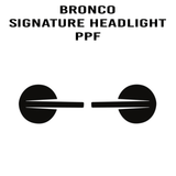 eXpert Signature Headlight Paint Protection Film (Clear PPF) - *2021+ Bronco