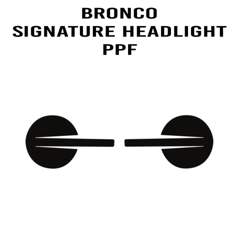eXpert Signature Headlight Paint Protection Film (Clear PPF) - *2021+ Bronco