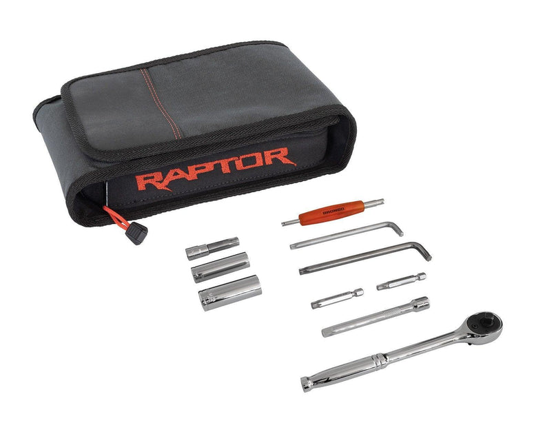 Ford Raptor Rugged Tool Box 2021+ Bronco Ford Bronco Raptor OEM Tool Kit | StickerFab