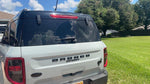 Ford Bronco Rear Oval Emblem Overlay (Tint or Solid) - 2021-2024 Bronco / Bronco Sport