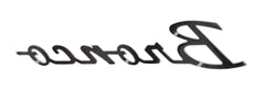 Ford Licensed Heritage Bronco Cursive Script Metal Emblem Set - 2021+ Bronco - StickerFab